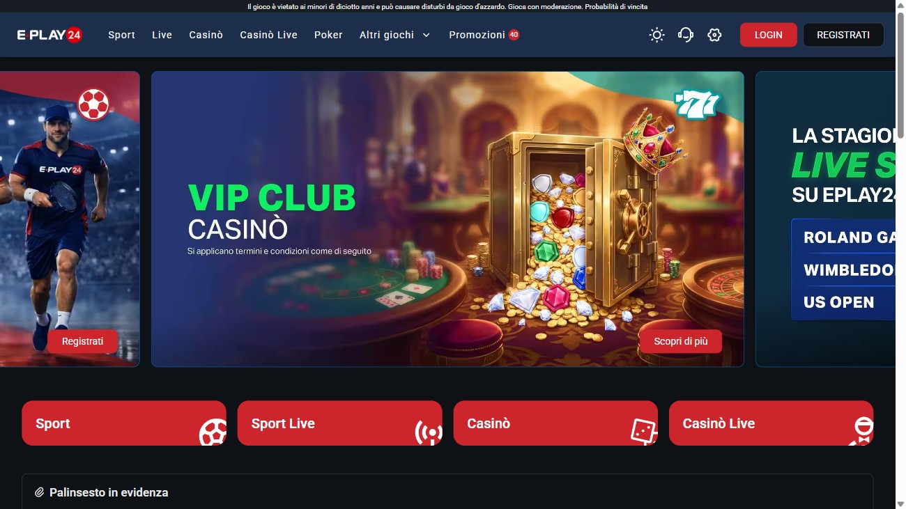 Eplay24 screenshot